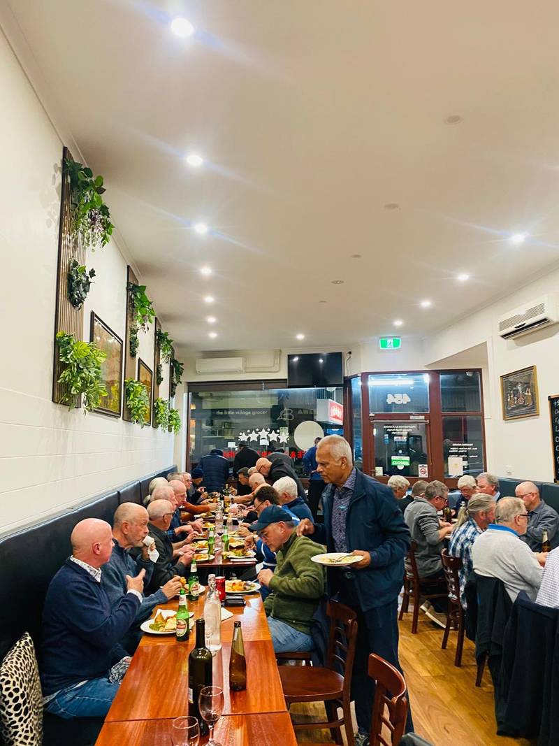 A full house at Taras